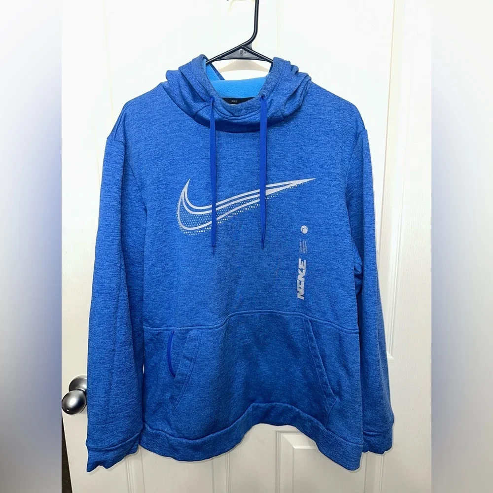 Nike Men's‎ Royal Blue Hoodie